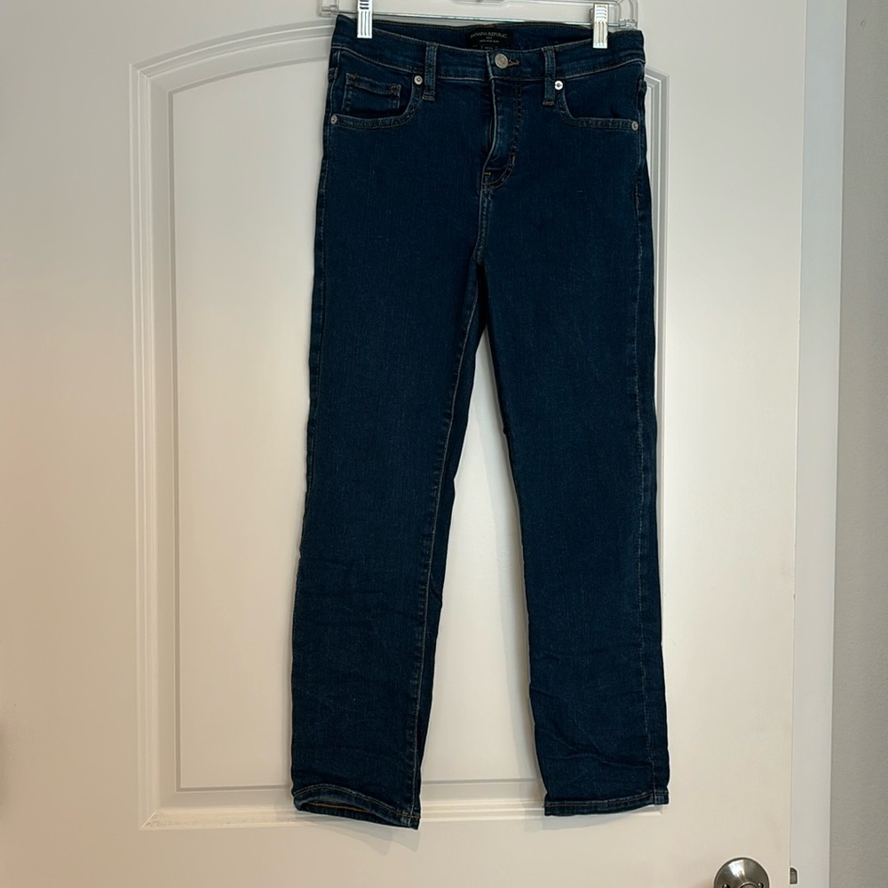 Banana Republic High Rise Slim Jeans